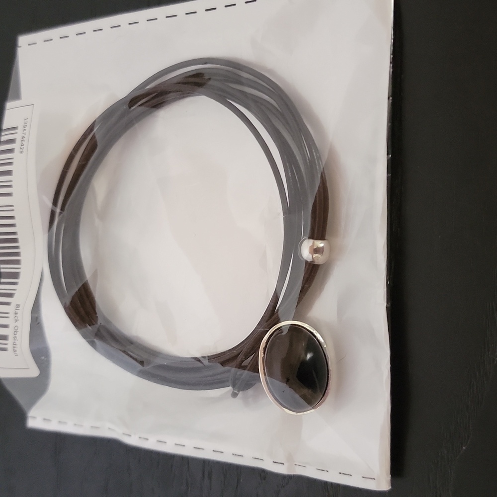 Black Obsidian Choker - Picture 6 of 6
